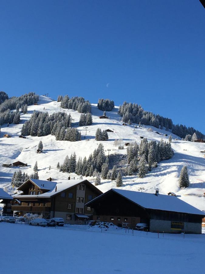 Ferienwohnung Chalet Aloa Adelboden Exterior foto