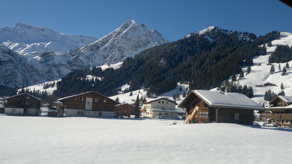 Ferienwohnung Chalet Aloa Adelboden Exterior foto