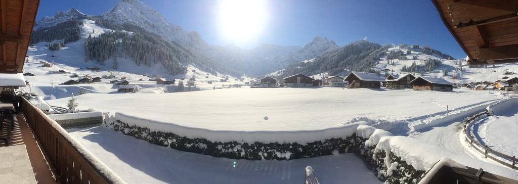 Ferienwohnung Chalet Aloa Adelboden Exterior foto