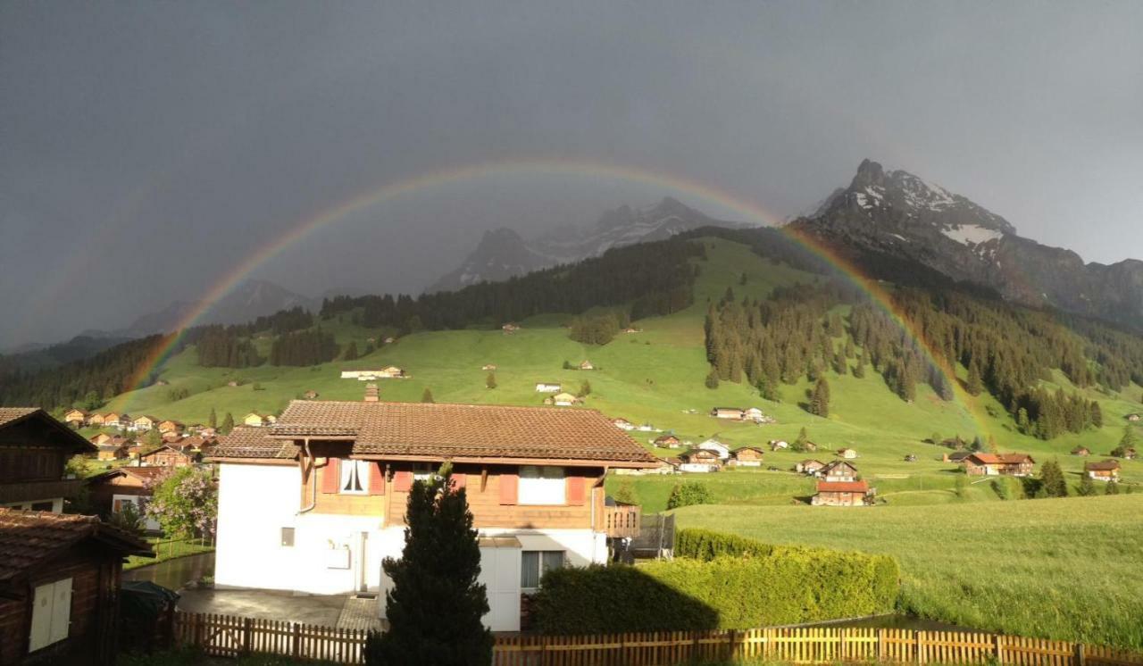 Ferienwohnung Chalet Aloa Adelboden Exterior foto